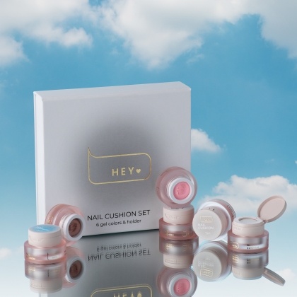 HEYLOVE. Nail Cushion Set «WHITE», 6 pcs - 5 