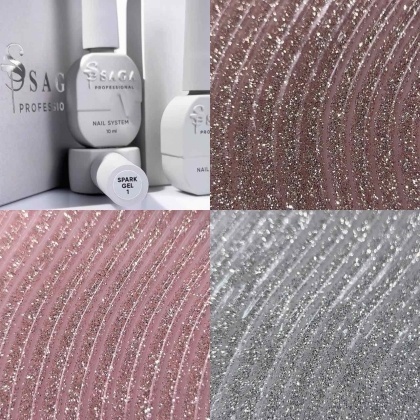 Набор SAGA SPARK GEL POLISH (3*10ml) - 1 