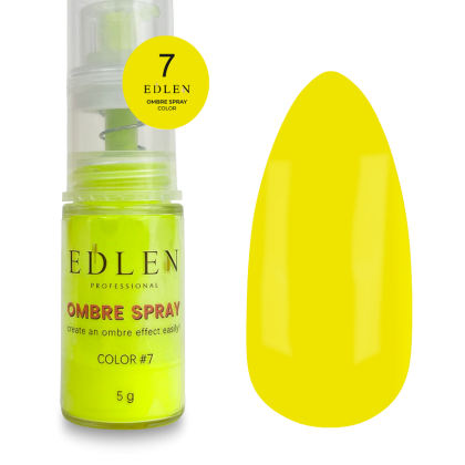 EDLEN Ombre Spray Color №7, 5g (пудра для дизайна) - 1 