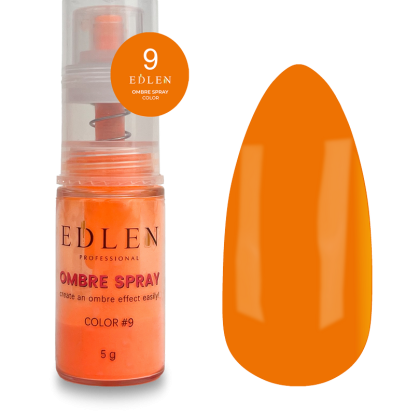 EDLEN Ombre Spray Color №9, 5g (пудра для дизайна) - 1 