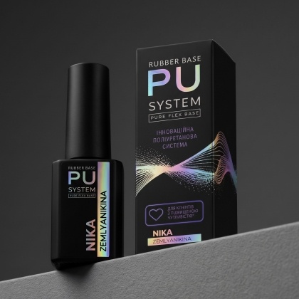 Nika Zemlyanikina Rubber base PU System Pure Flex Base, 15мл - 1 