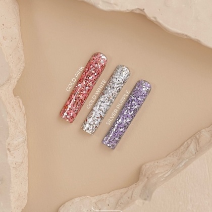 HEYLOVE. COIN GEL SILVER PURPLE, 5 g - 2 