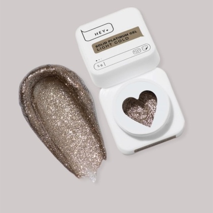 HEYLOVE. SOLID PLATINUM GEL, LIGHT GOLD, 5 g - 1 