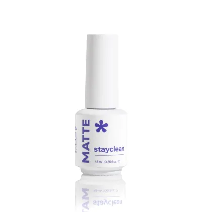 EASY Matte Gel polish Top STAY CLEAN MATTE, 15 ml - 1 