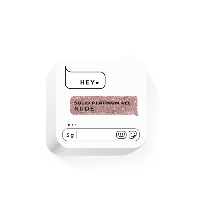 HEYLOVE. SOLID PLATINUM GEL, NUDE, 5 g - 2 