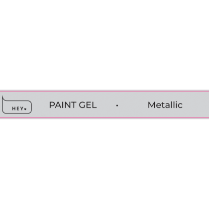 HEYLOVE Наклейки на типсы - PAINT GEL METALLIC - 1 