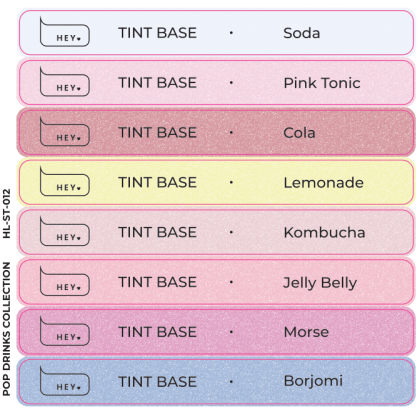 HEYLOVE Tips stikeri - TINT BASE, POP DRINKS Collection - 1 