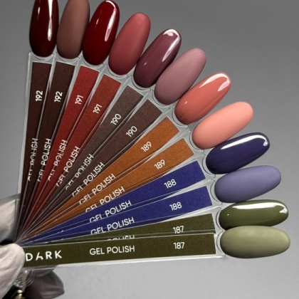 DARK GEL POLISH 191, 10ml - 5 