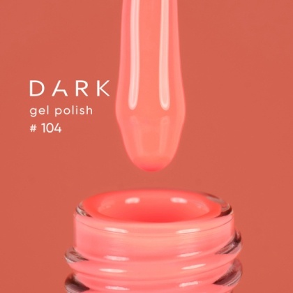 DARK GEL POLISH 104, 10 ml - 1 