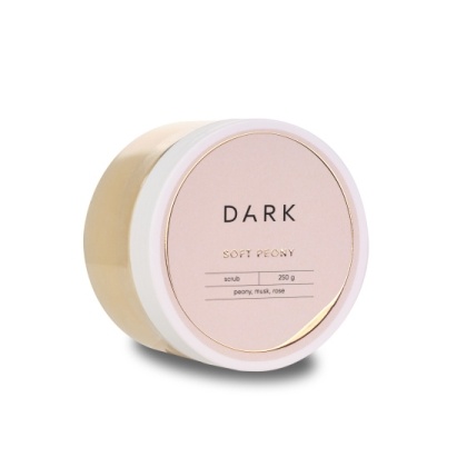 DARK SCRUB SOFT PEONY, 250g - 1 