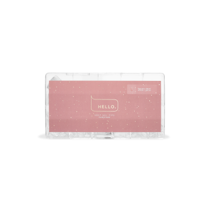HEYLOVE Gel Tips SQUARE SHORT, 500 adet - 2 